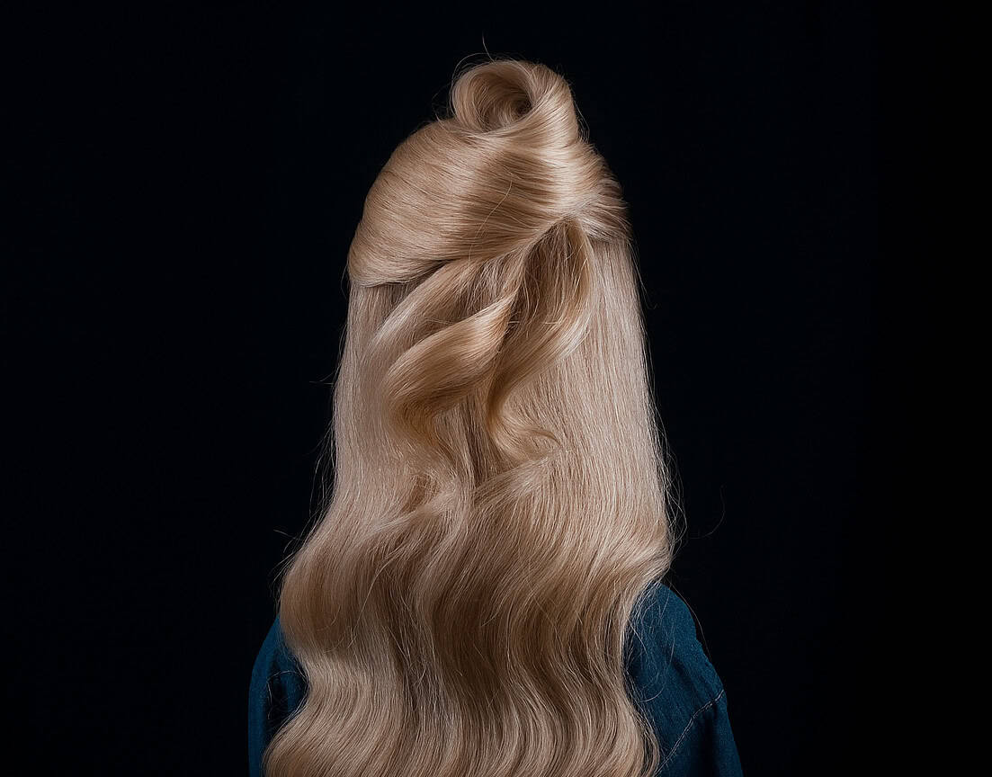 Bridal hairstyling - online hair stylist course
